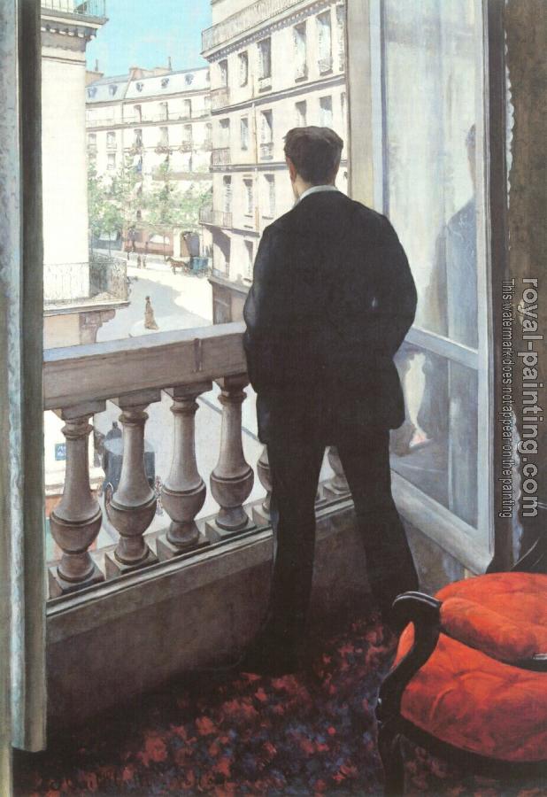 Gustave Caillebotte : A Young Man at His Window